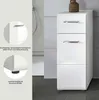 Ice armoire de salle de bain 1 tiroir 1 porte blanc Voir les images du produit 14