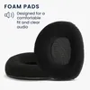kwmobile KWM000017AR001C, Ohrstöpsel, Velour, 42 g, Schwarz Produktbild-Vorschau 3