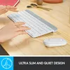 Logitech Slim Wireless Combo MK470 Set Grauweiß Produktbild-Vorschau 11
