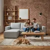 Sedací souprava do L s funkcí spaní a úložným prostorem – Náhled obrázku produktu 6