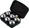 Jeu de pétanque MASTER 6 boules chromées housse nylon Voir les images du produit 5