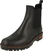 A black chelsea boot on a white background. Produktbild-Vorschau