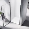 SONNI Porte de douche suspendue 100x195cm,verre de sécurité Voir les images du produit 2