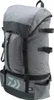 A gray backpack with black straps and accents, shown from the front. Anteprima dell’immagine prodotto