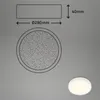 BRILONER RUNA LED Deckenleuchte, Fernbedienung, Dimmbar, Produktbild-Vorschau 10