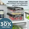 Aufschnittdosen 4-teiliges Set (3 x flach + Deckel) Produktbild-Vorschau 2
