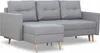 Ecksofa mit Schlaffunktion Malmo (Grau) Produktbild-Vorschau 8