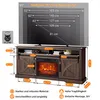 Parrot Uncle TV-Schrank mit Kamin 173cm, Rustikal Braun, Produktbild-Vorschau 3