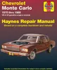 Chevrolet Monte Carlo 1970-88 Produktbild-Vorschau 1