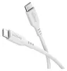 Goobay 77743 USB-C™ siliconenkabel, 1,5 meter, wit - een Productafbeelding-voorbeeld 1