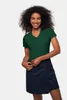 Women-V-T-Shirt Performance - Tanne - Größe M Produktbild-Vorschau 5