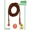 Kletterseil halbstatisch 11mm 10 m Produktbild-Vorschau 2
