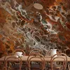 Vlies Fototapete - Brown Craters 350x245 cm Muster Produktbild-Vorschau 1