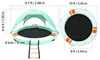 VEVOR: Plataforma flotante inflable, diámetro 3,05 m, con Vista previa de la imagen del producto 8