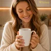 Wilmax Tasse 460 ml Weiß Porzellan Olivia WL-993018/A Produktbild-Vorschau 2