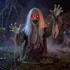 Animatronic Zombie Groundbreaker, 60 cm, Bewegung & rote Augen Náhled obrázku produktu