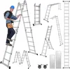Jayseuw víceúčelový žebřík Multifunkční žebřík Skládací Náhled obrázku produktu 9