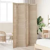 vidaXL Porte d'armoire 4 pièces Naturel 201 x 2,1 x 39,5 cm Voir les images du produit 2