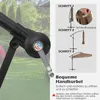 Parasol COSTWAY 300 cm, parasol à pied déporté avec Voir les images du produit 7