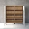 trendteam Wohnen Highboard Touch Artisan Eiche Melamin/Weiß Produktbild-Vorschau 7