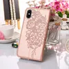iPhone XS Max Hülle, Schmetterling Prägung Flip Leder Produktbild-Vorschau 4
