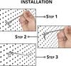 Belle Vous 50Stk Lochwand Haken Einzeln aus Stahl – 10,5cm Produktbild-Vorschau 13