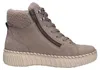 Sznurowane buty damskie Remonte w kolorze szarym Podgląd zdjęcia produktu 2