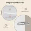 VASAGLE Schminkkommode, mit Spiegel und Beleuchtung, Produktbild-Vorschau 8