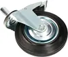 KOTARBAU® Ruota da ponteggio sterzante 200 mm con perno 27 Anteprima dell’immagine prodotto 4