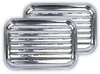 Gardenko Vassoio Barbecue Acciaio Inox 35x24 cm Set 2 pz, Anteprima dell’immagine prodotto 1