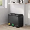 Rootz Edelstahl-Mülleimer - Mülleimer - Recycling-Behälter Produktbild-Vorschau 2
