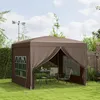 Outsunny Pavillon ca.3x3m, wasserabweisend Stabil Produktbild-Vorschau 2