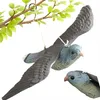 Vogelabwehr Falke Attrappe Fliegend 52cm Greifvogel Produktbild-Vorschau 1