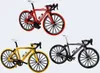 Miniatur Rennrad schwarz/rot/gelb 17cm 3fach sortiert Produktbild-Vorschau 2