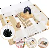 Jopassy Kleintierkäfig Freigehege DIY variabler Aufbau Produktbild-Vorschau 1