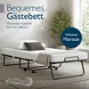 Beautissu Traumkraft L, inklapbaar bed, 90x200 cm, zwart, Productafbeelding-voorbeeld 2