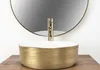 Umývadlo na dosku Rea SAMI Brush Gold White Náhľad obrázku produktu 3