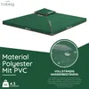 Pavillon-Ersatzdach Pavillondach Ersatzdach 360g/m² PVC Produktbild-Vorschau 1