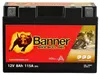 BANNER Starterbatterie 12V 8Ah 115A/EN B00 Motorrad Produktbild-Vorschau 1