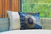 MuchoWow® Outdoor Kissen - Kreis - Mandala - Blau - Gelb - Produktbild-Vorschau 3
