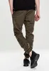 Kalhoty Urban Classics Stretch Jogging Pants olive - L Náhled obrázku produktu 3