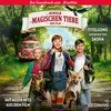 Children and animals in a forest setting with a red bus and a building in the background, promoting a movie soundtrack. Anteprima dell’immagine prodotto