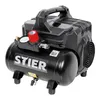 STIER Flüsterkompressor 59 dB(A) 215-8-6, ölfrei Produktbild-Vorschau 1