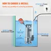 VEVOR pompa per acque reflue 1300W pompa da giardino 230V Anteprima dell’immagine prodotto 14