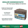 Sonnensegel Rechteck, 3x4m, taupe, wasserabweisend Produktbild-Vorschau 6
