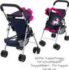 Bayer Design 21554AB Faltbarer Puppenbuggy mit Dach, Produktbild-Vorschau 11