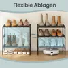 SONGMICS Schuhregal, 3 Ebenen, Schuhablage schmal, Produktbild-Vorschau 7