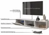 Brandloop Taş TV-Lowboard hängend 160 cm, 3 Klappen, Weiß Produktbild-Vorschau 4