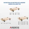 AREBOS Rollbrett 6er Set | Möbelroller bis 200 kg, inkl. Produktbild-Vorschau 11