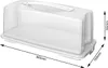 Contenitore per torte - bianco - plastica - 36 x 16,5 cm - Anteprima dell’immagine prodotto 12